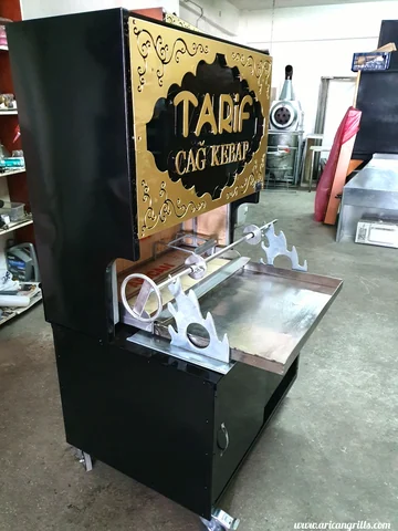أفران كباب جاغ بالحطب · معدن أسود · 100 cm — AG-055 · 4