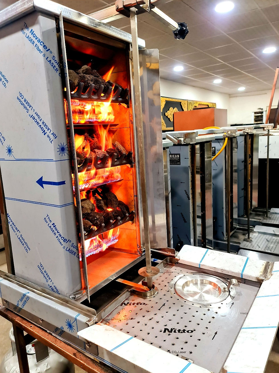 Küçük resim: Gazlı Dik Döner Ocağı Lav Taşlı