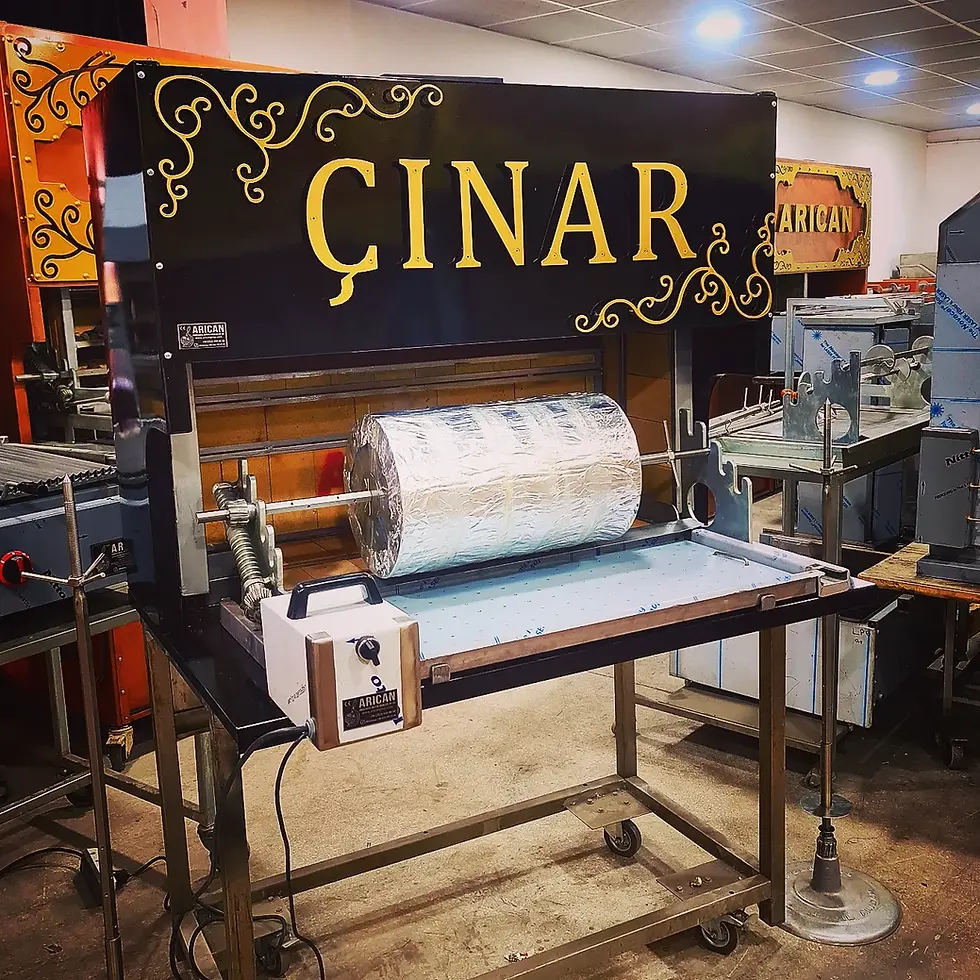 Thumbnail: Charcoal Shawarma Cag Kebab Machine