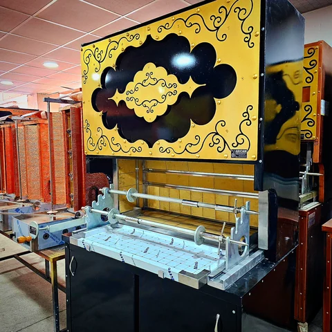 Wood-fired cağ kebab machines · Black metal · 125 cm — AG-439 · 7