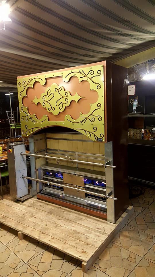 Thumbnail: Whole Roasted Lamb Kebab Grill Automatic Double with Gas