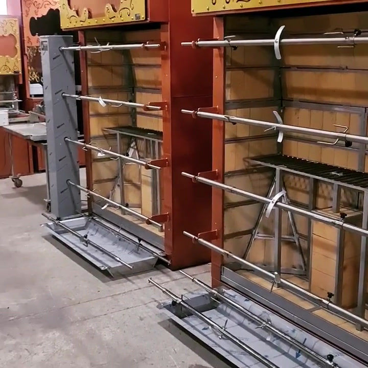 Miniature : Machines à brochettes d'agneau rôti automatiques