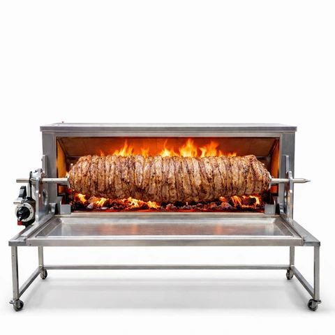Gas cağ kebab machines