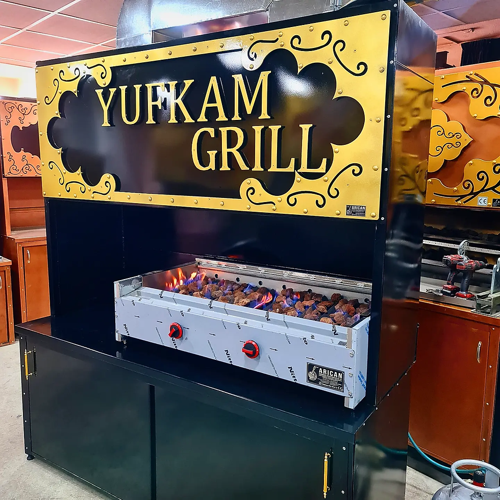 Thumbnail: Gas & Lava Stone Grill Bbq and Kitchen Hood System
