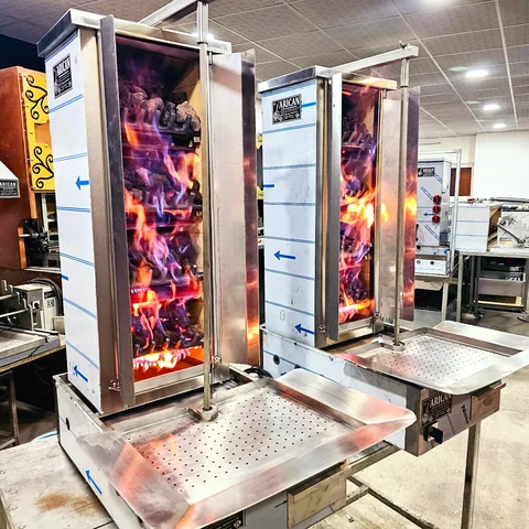 Gas- und Holz-Dönergrill — AG-429 · 8