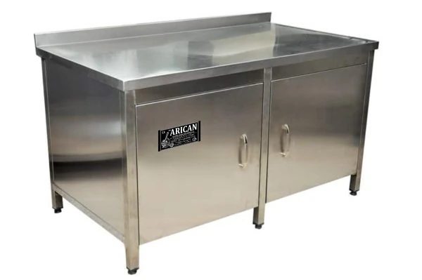 Stainless steel workbench · Stainless steel — AG-207 · 1