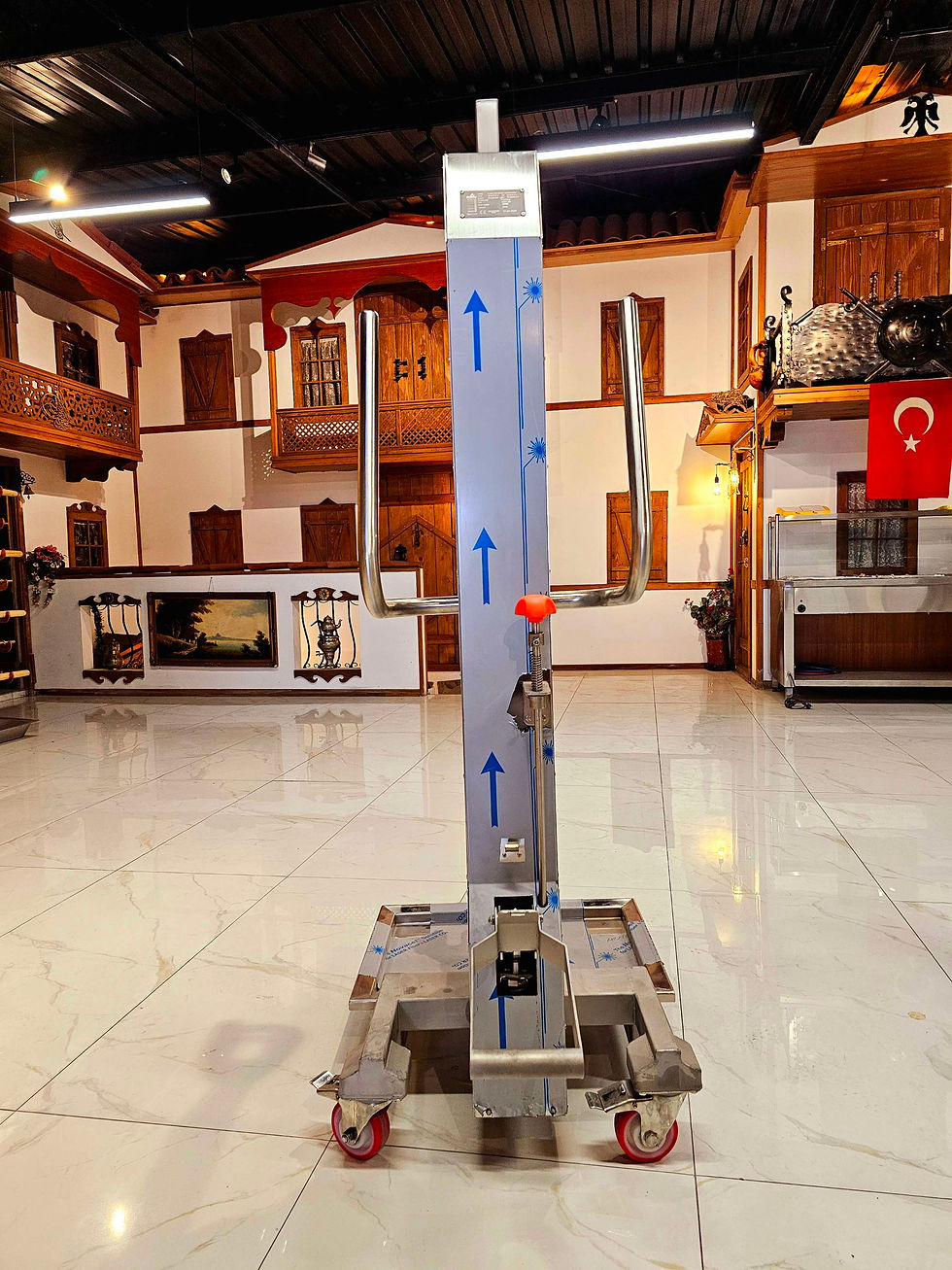 Miniaturbild: Hydraulisches Hebesystem für Shawarma