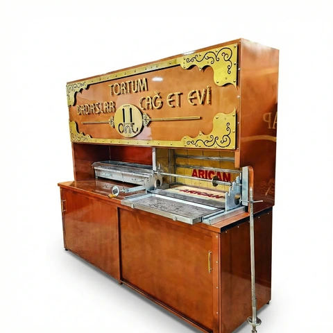 Wood-fired cağ kebab machines