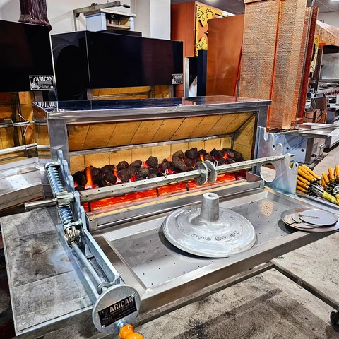 Gas cağ kebab machines · Portable model · 100 cm — AG-466 · 6