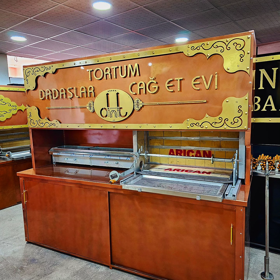 Thumbnail: Horizontal Shawarma Cag Kebab Grills 250 cm