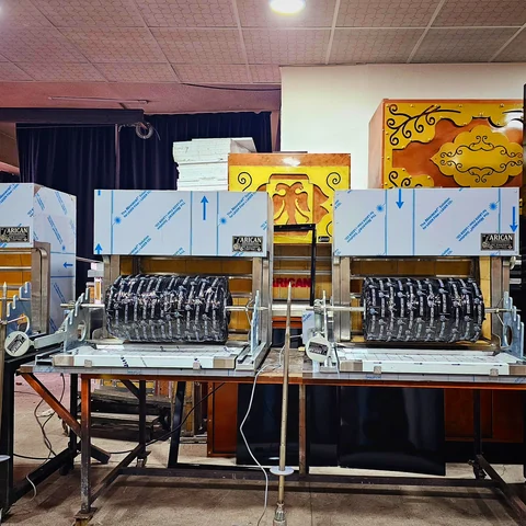 Transportable Cağ-Kebab-Grills · Edelstahl · 100 cm — AG-409 · 5