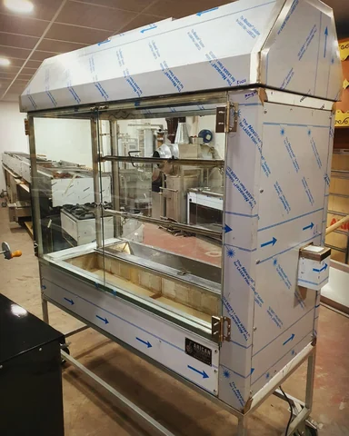 Paslanmaz kuzu çevirme makinesi · 2 şişli — AG-265 · 7