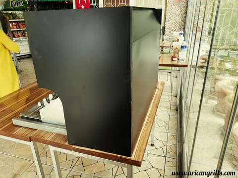 أفران كباب جاغ المحمولة · معدن أسود · أمثلة تصاميم حسب الطلب — AG-357 · 7