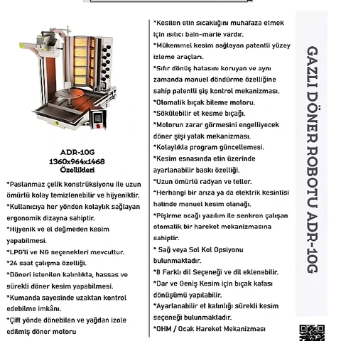 Machine à kebab avec découpe automatique — AG-331 · 3