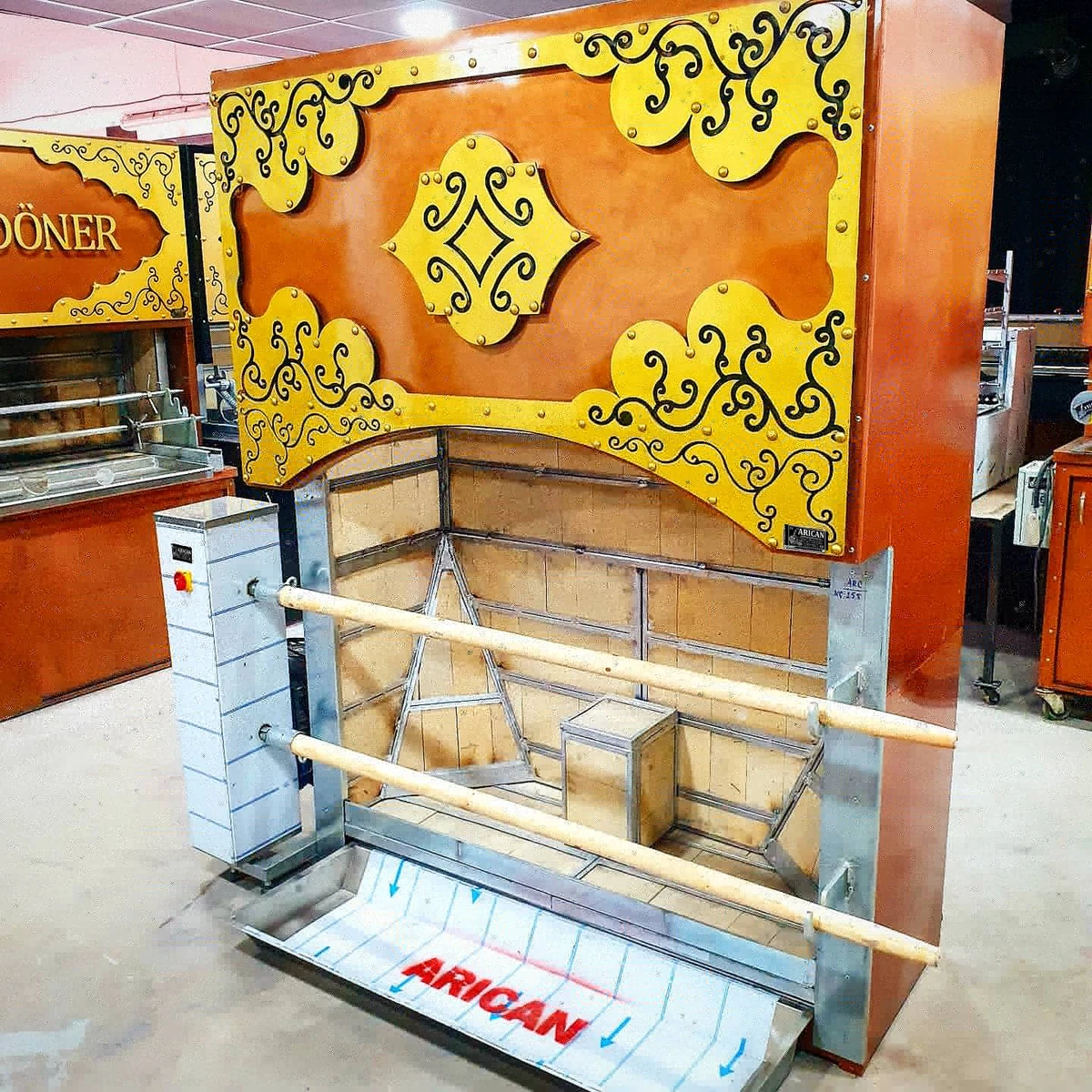 Kuzu çevirme makinesi · İki şiş — AG-355 · 1