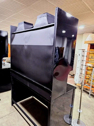 Wood-fired cağ kebab machines · Black metal · 150 cm — AG-463 · 8