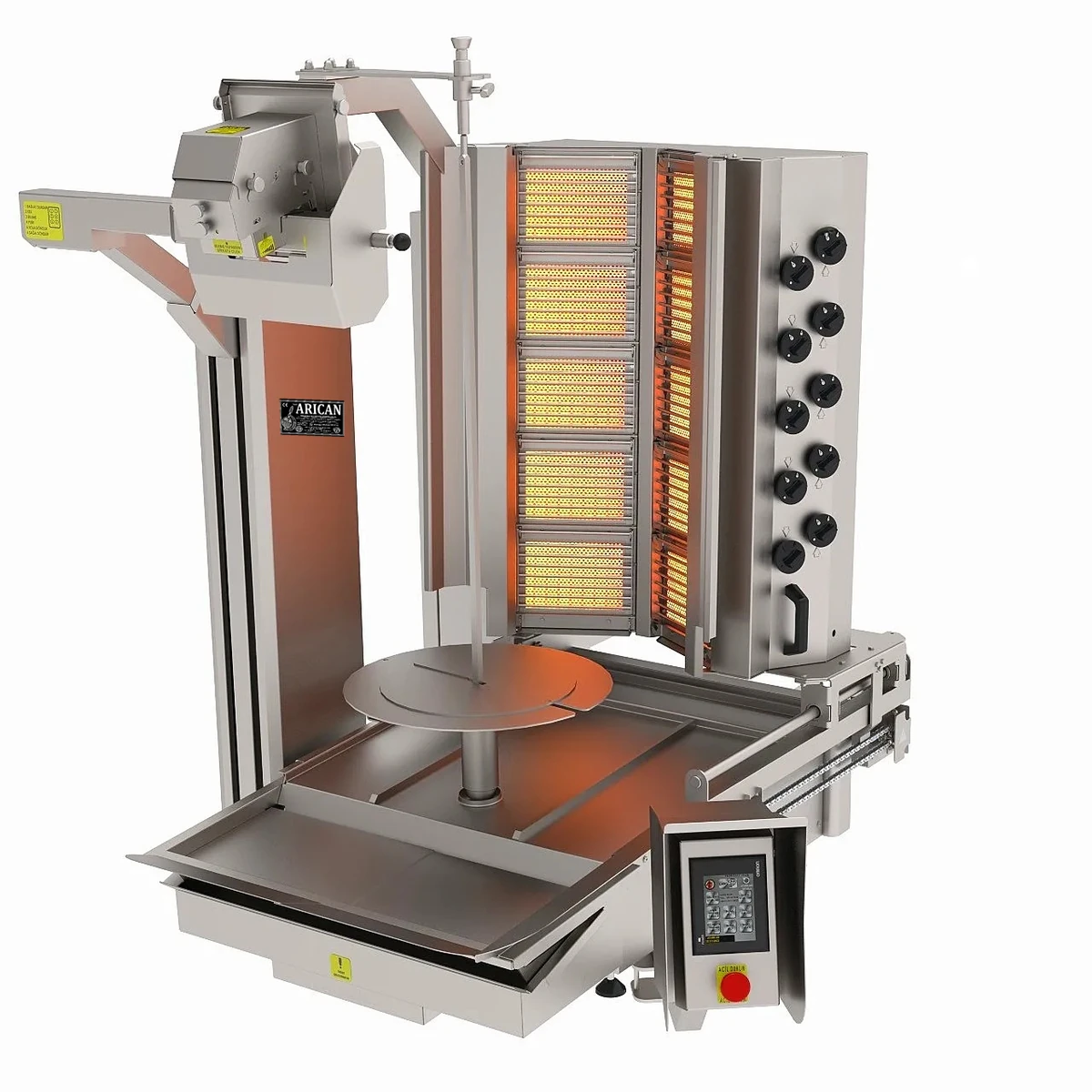 Machine à kebab avec découpe automatique — AG-331 · 1