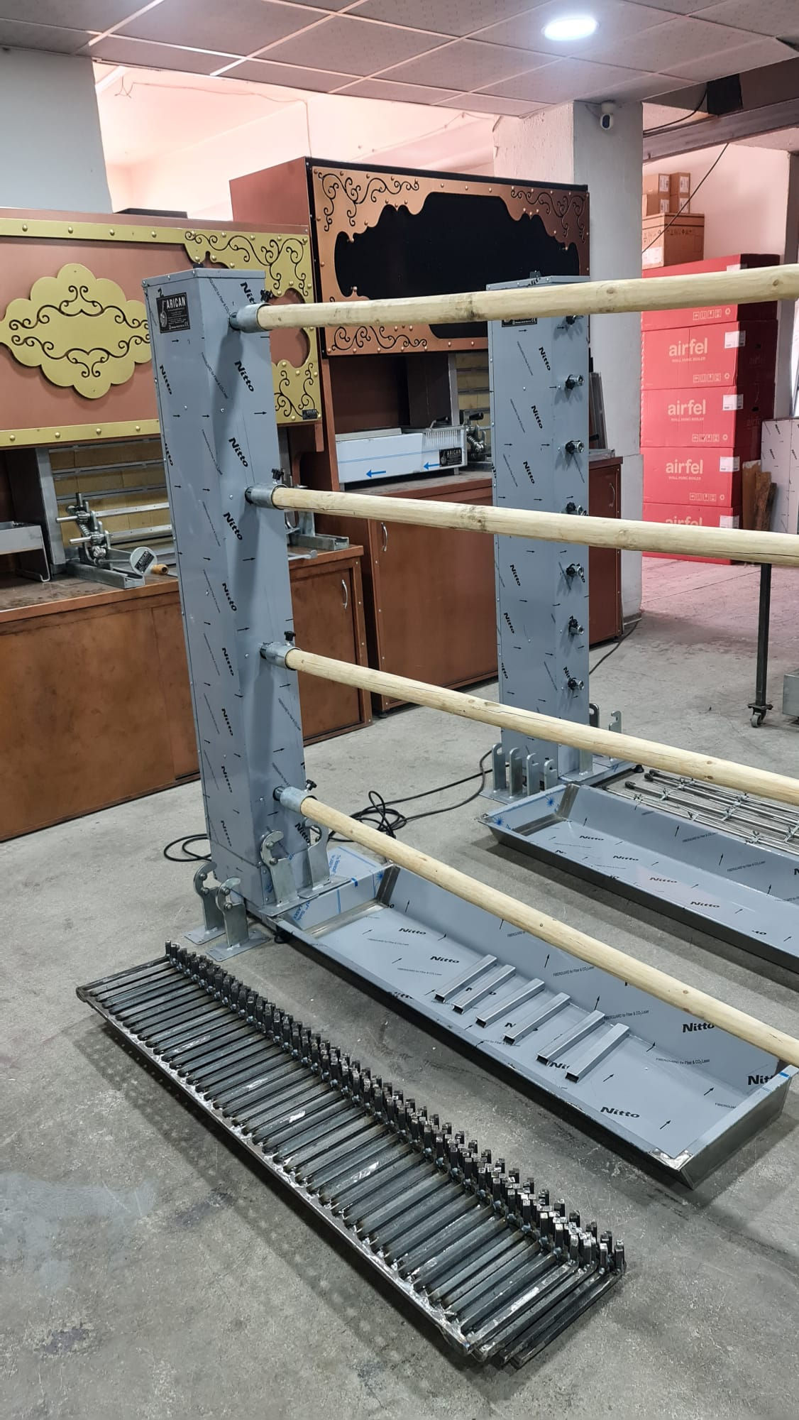 Kuzu Cevirme Motor Mekanizma ve Aparatları