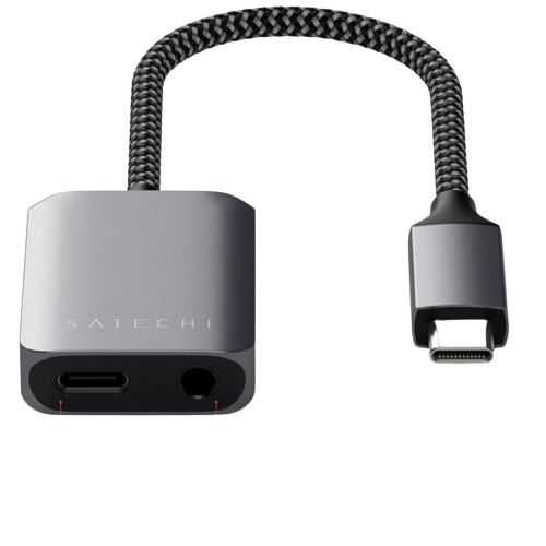 Adaptador de Áudio USB-C Satechi 3,5MM ST-UCAPDAM