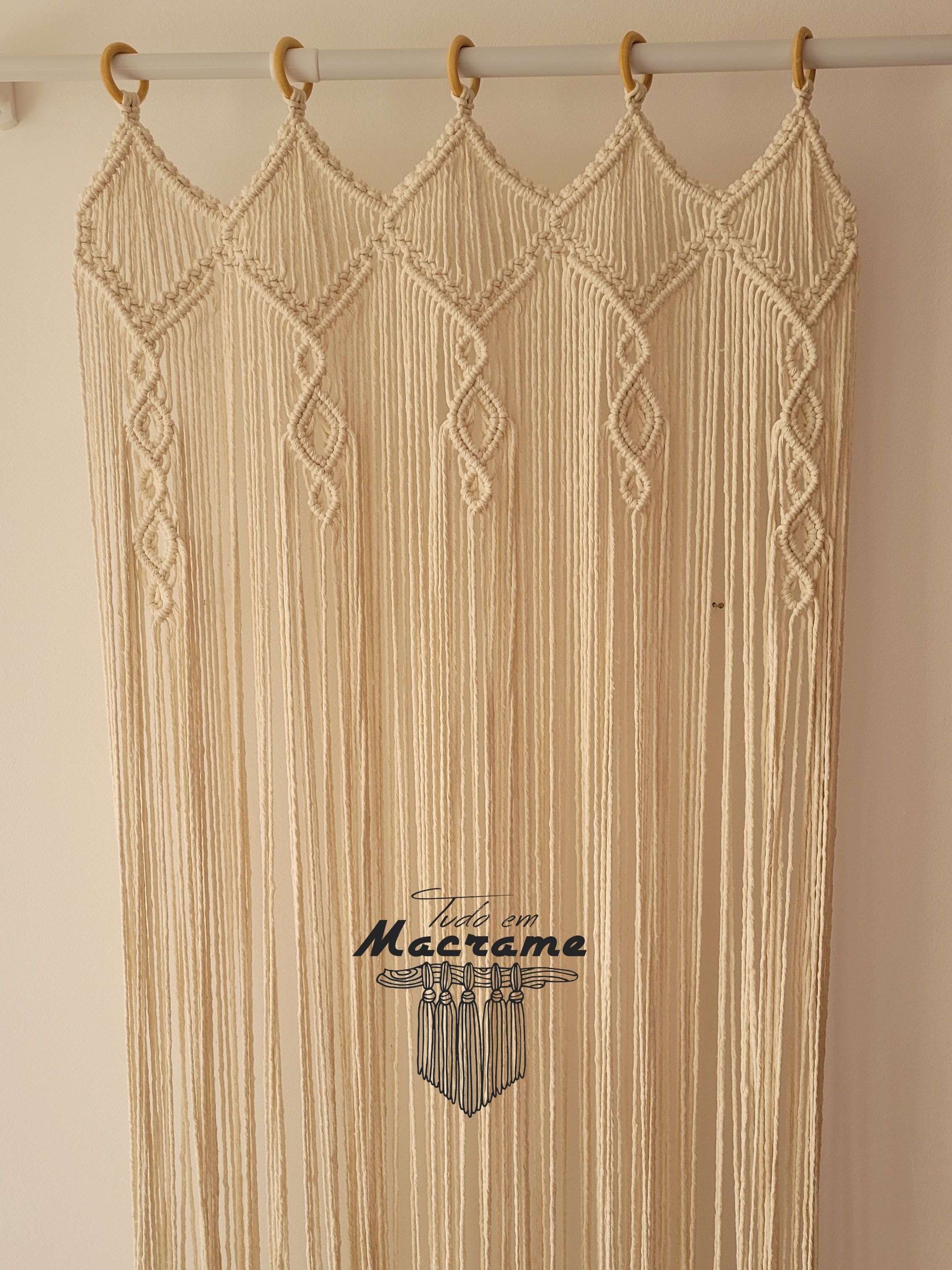 Cortina de Porta Florescer