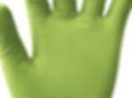 Thumbnail: Vigor® Green Nitrile Diamond Grip Gloves - 8779