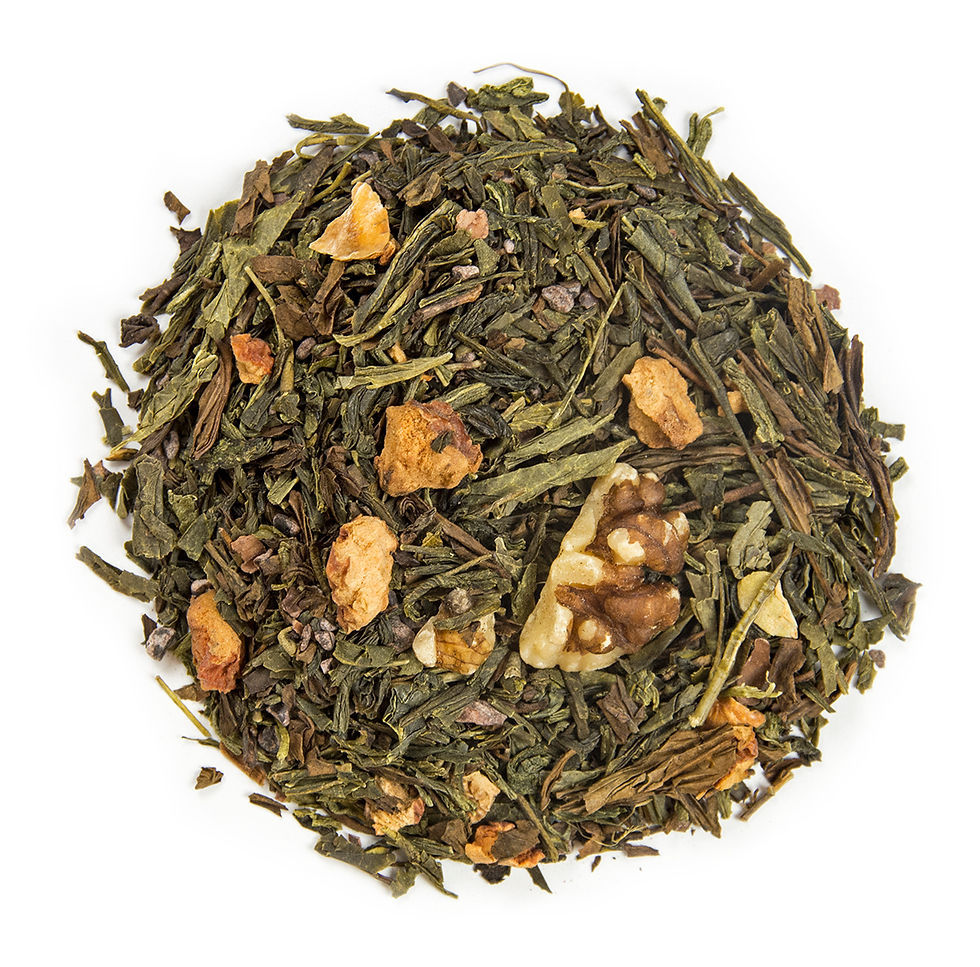 Miniature : CERNEAUX CÉLESTES - Thé vert - Hojicha - Noix- Vanille