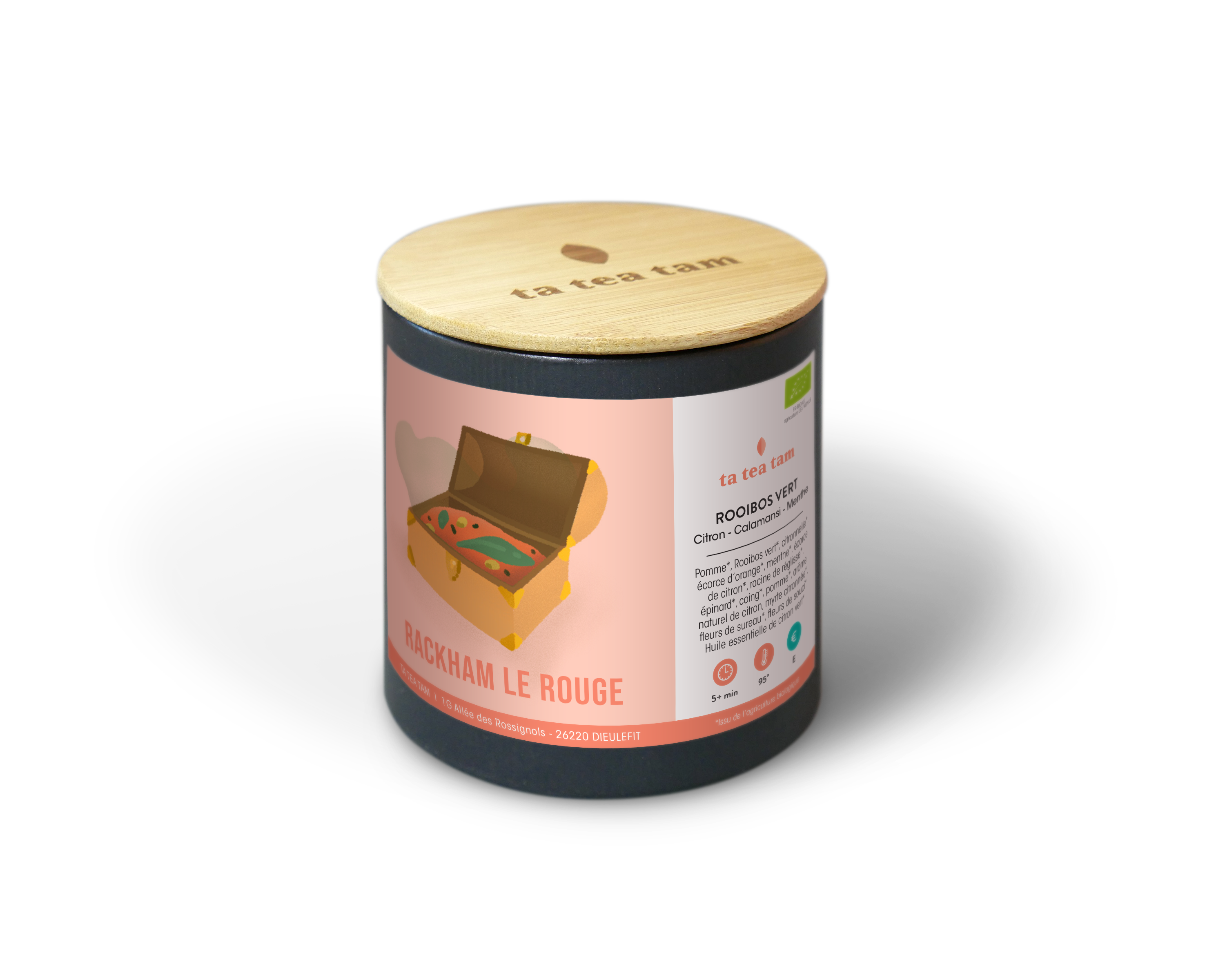 RACKHAM LE ROUGE - BIO - Rooibos Citron - Calamansi - Menthe