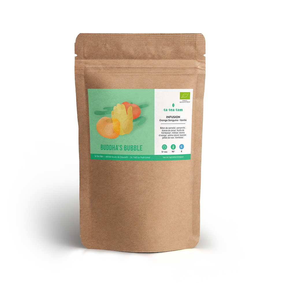 Miniature : BUDDHA'S BUBBLE - Infusion Verveine - Rooibos Vert - Agrumes - Fruits Rouges