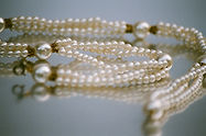 Collier de perles Gros plan 2