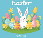 Religious Easter theme with bold title_ 