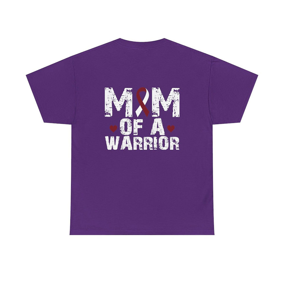 Thumbnail: Mom of a Warrior Tee (Head/Neck Cancer Awareness)