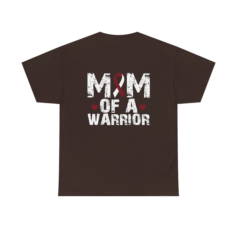 Thumbnail: Mom of a Warrior Tee (Head/Neck Cancer Awareness)