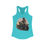 Thumbnail: "Biker Babe: Two Wheels, One Heartbeat" Racerback Tank