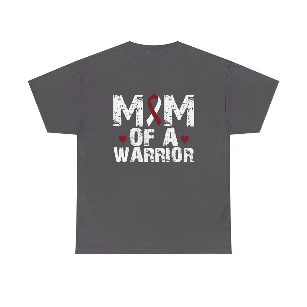 Thumbnail: Mom of a Warrior Tee (Head/Neck Cancer Awareness)
