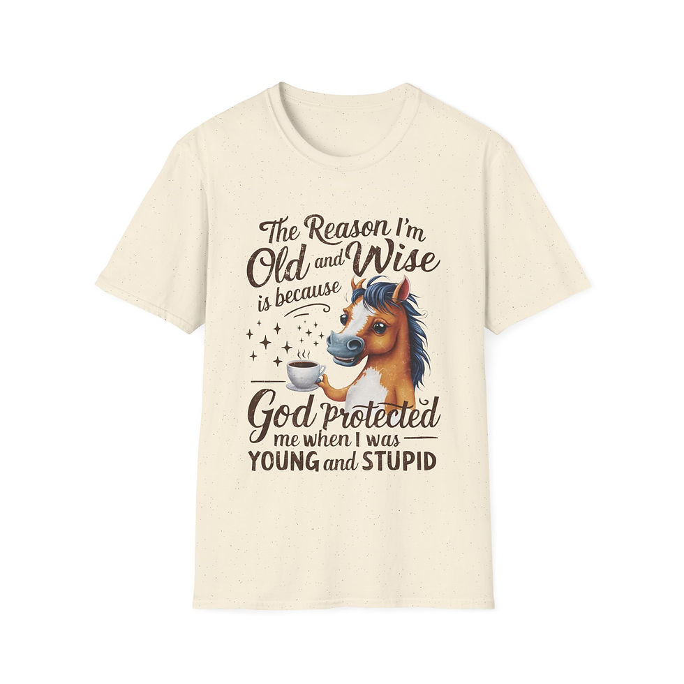 Thumbnail: GOD protected me - Horse   {Gildan · 64000}  