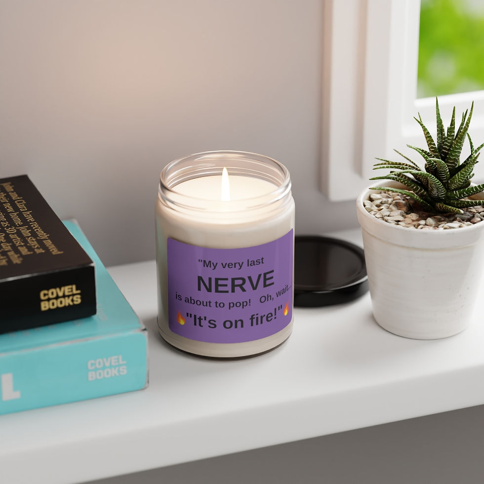 Thumbnail: Nerve on Fire Candle Scented Soy Candle, 9oz