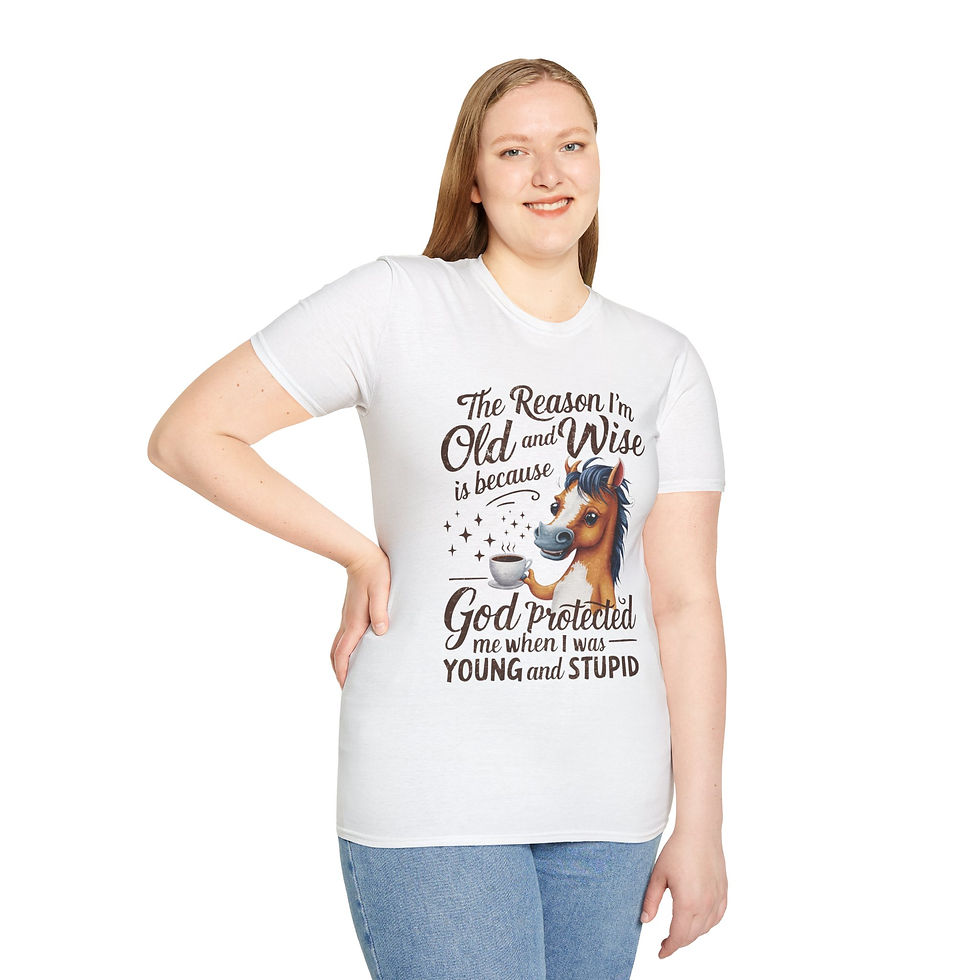 Thumbnail: GOD protected me - Horse   {Gildan · 64000}  