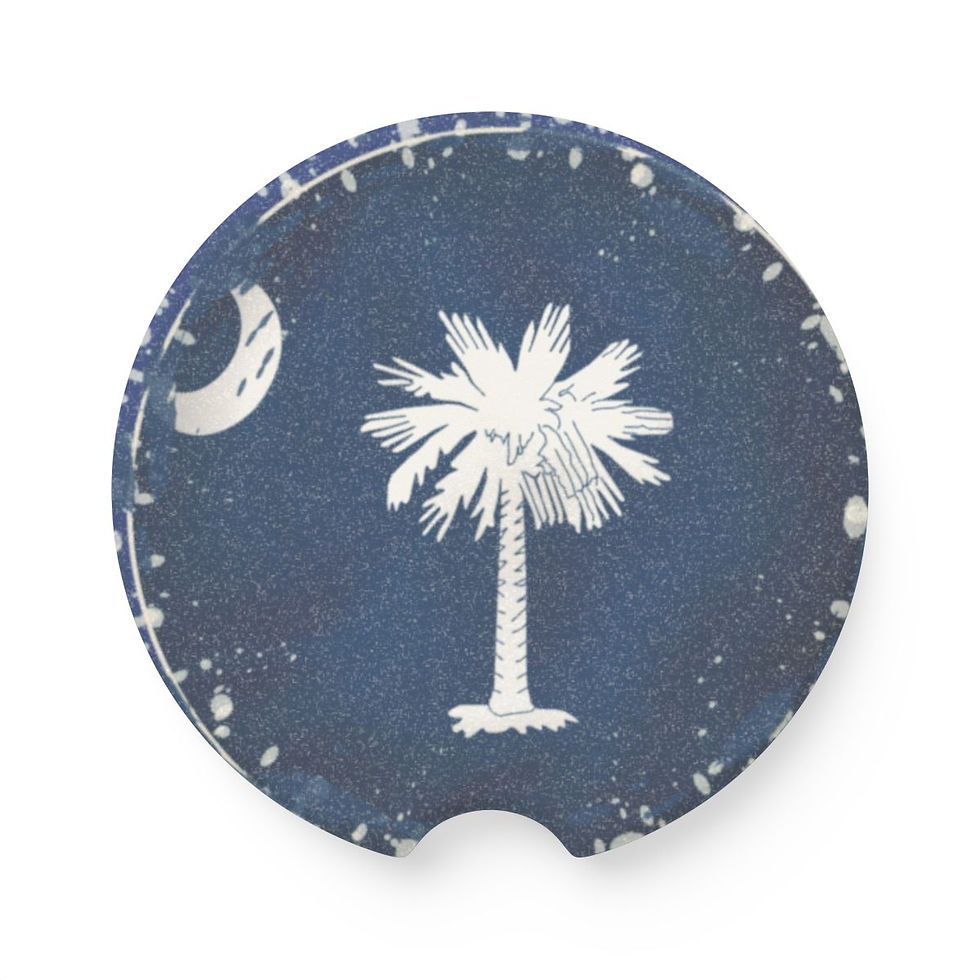 Thumbnail: South Carolina Soapstone Car Coaster
