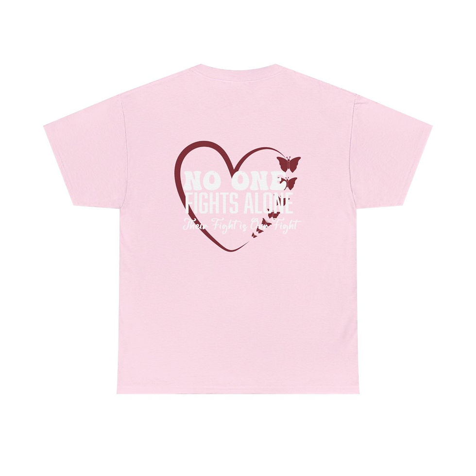 Thumbnail: No One Fights Alone Tee (Head/Neck Cancer Awareness)