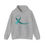 Thumbnail: No One Fights Alone Cervical cancer Awareness -  Hooded Sweatshirt 