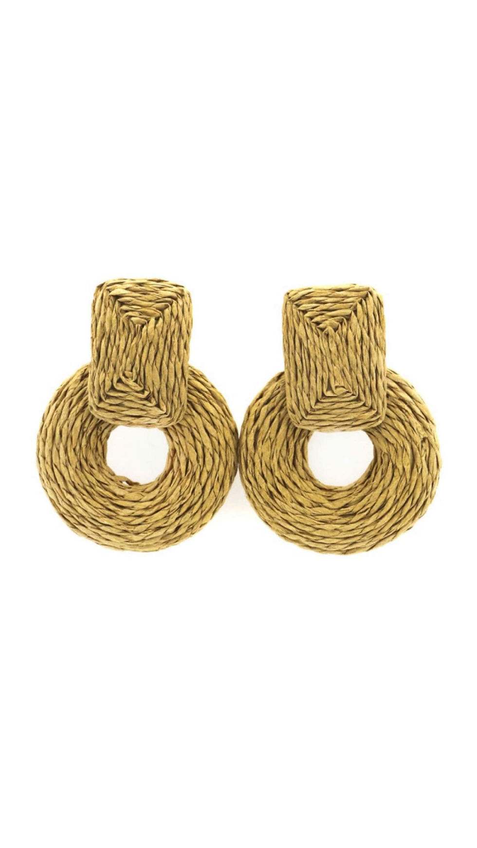 Thumbnail: The Ashtons || Rattan Earrings