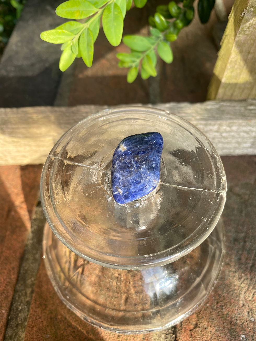 Thumbnail: 1 sodalite tumble stone