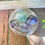 Thumbnail: 4 fluorite tumbled stones / medium