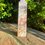 Thumbnail: Plum blossom tourmaline tower  / 205g 