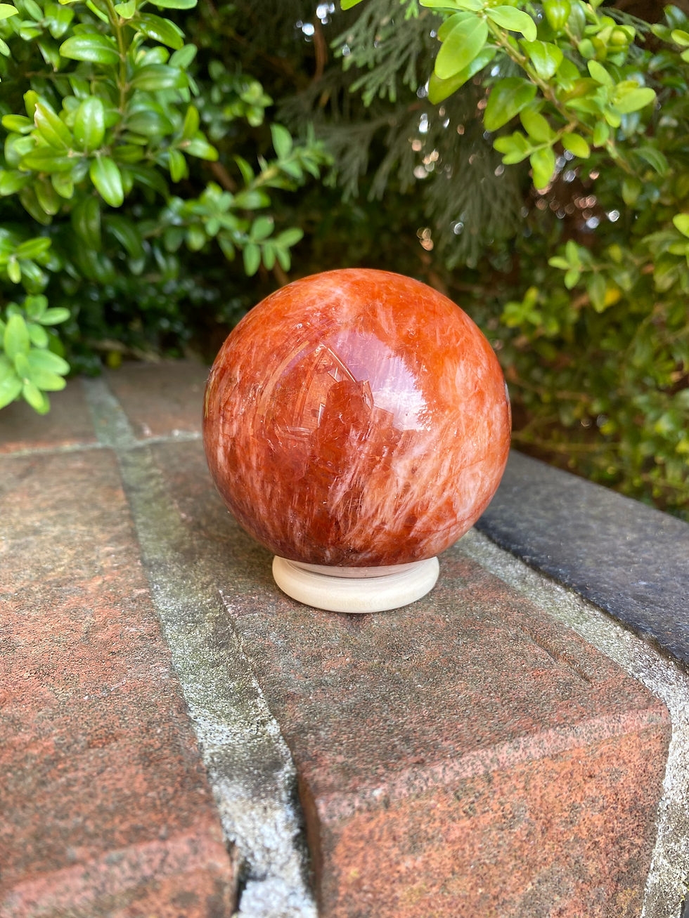 Thumbnail: Fire quartz sphere 