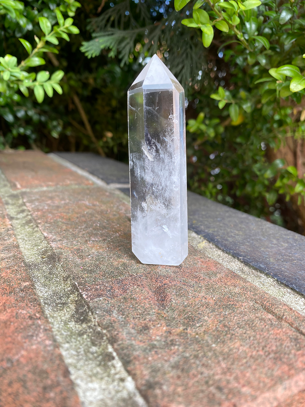 Thumbnail: Clear quartz tower 