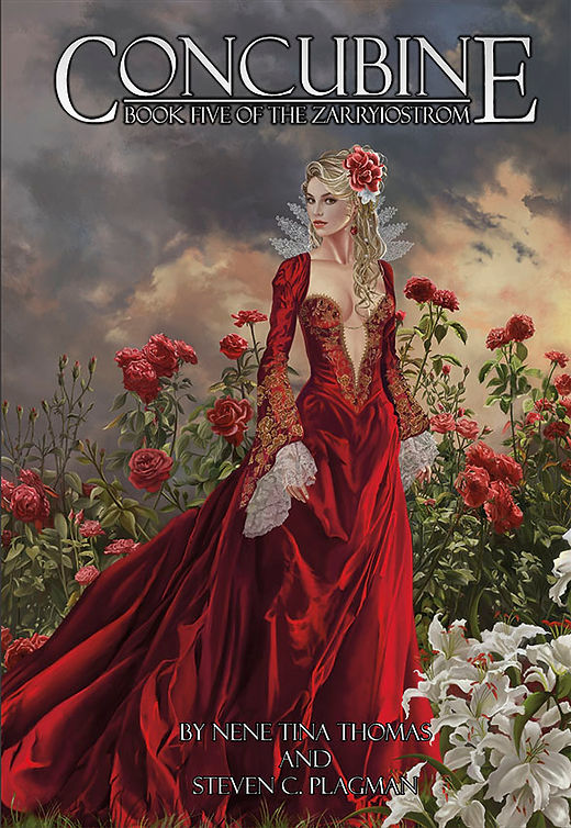 Book Five: Concubine Hardcover Novel | nenethomasart.com