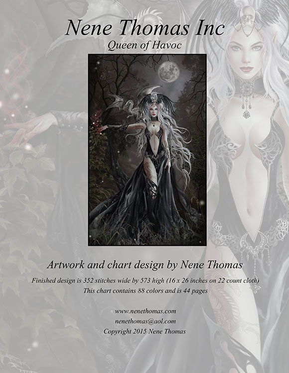 Queen of Havoc Regular Cross-Stitch (Downloadable PDF)