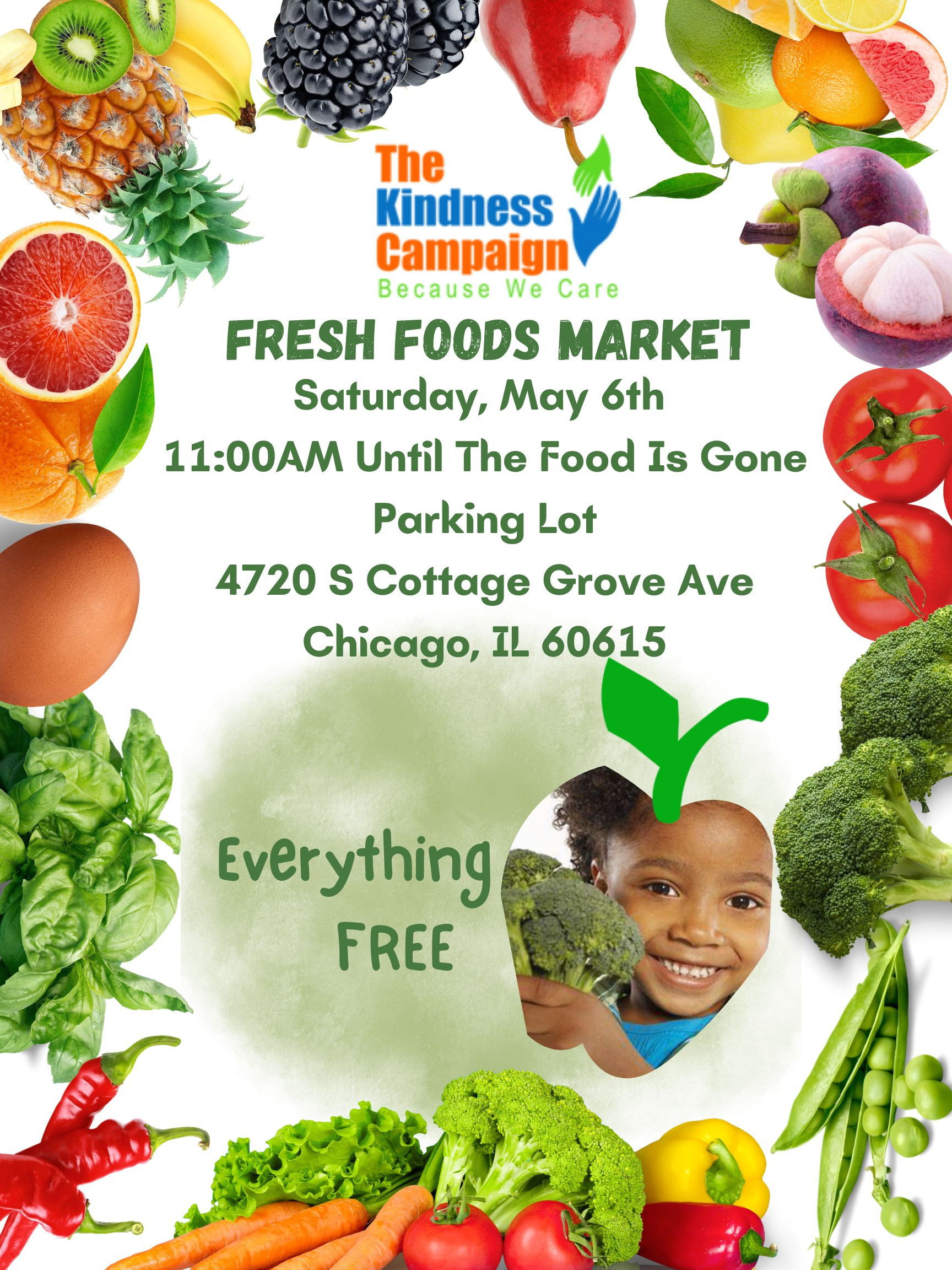 Bronzeville Fresh Foods Market Kindness Everyday