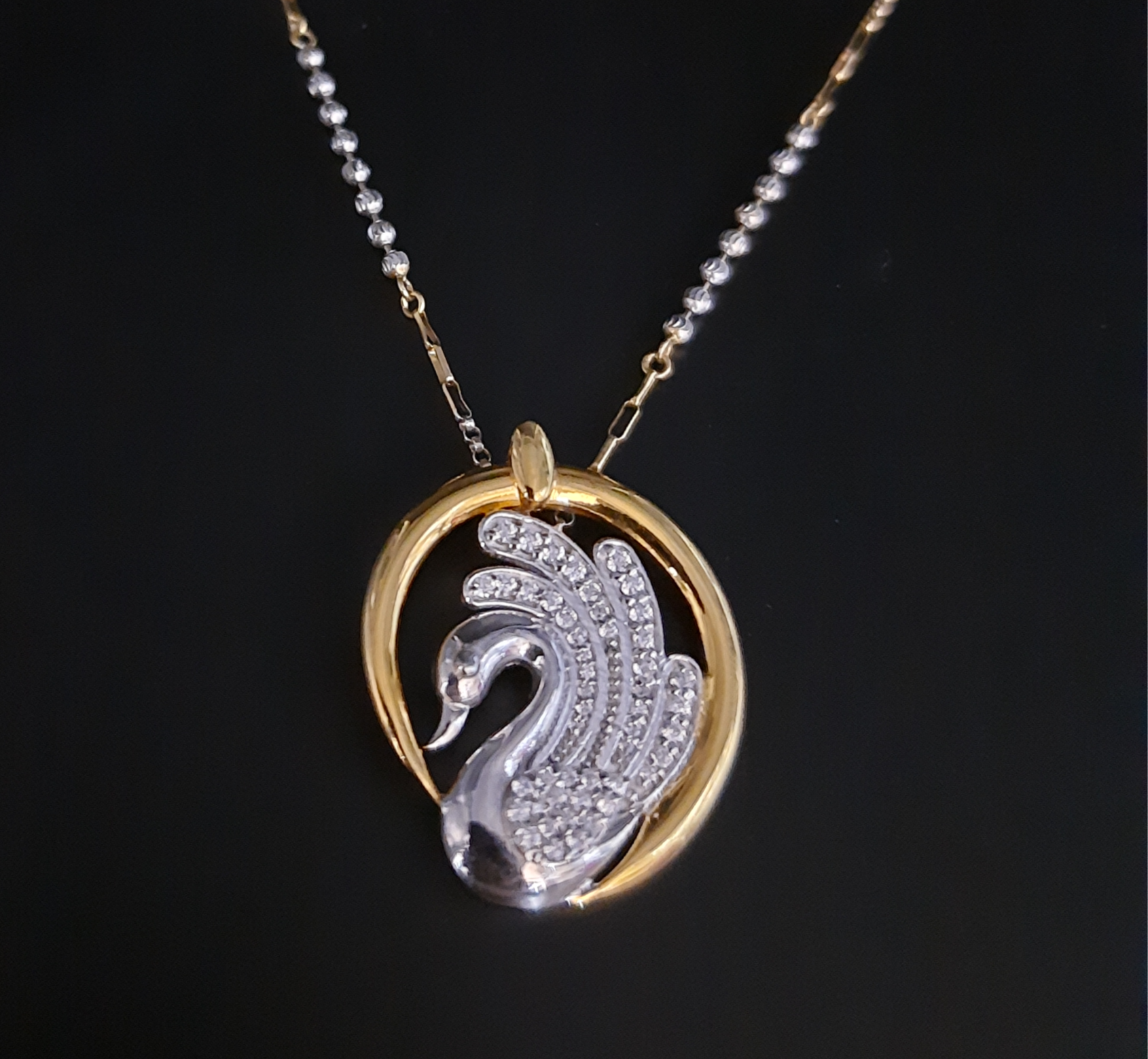 Oro plata pendant